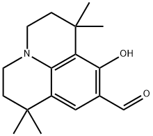 9-Formyl-8-hydroxy-1,1,7,7-tetramethyljulolidine Structure