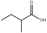 2-Methyl butyric acid Structure