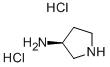 (3S)-(+)-3-Aminopyrrolidine dihydrochloride Structure