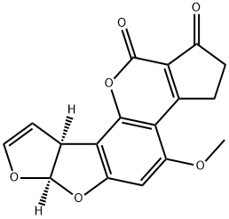 AFLATOXIN B1 Structure