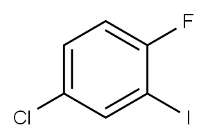 5-CHLORO-2-FLUOROIODOBENZENE Structure