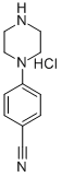 1-(4-CYANOPHENYL)-PIPERAZINE HYDROCHLORIDE, 98 Structure
