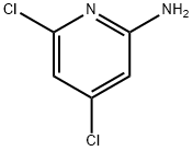 2-Amino-4,6-dichloropyridine Structure