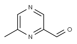 2-PYRAZINECARBOXALDEHYDE, 6-METHYL- Structure