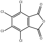 Tetrachlorophthalic anhydride Structure