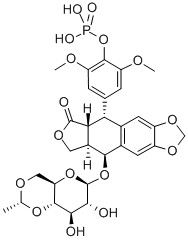 Etoposide phosphate Structure