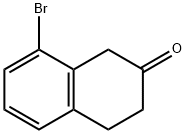 8-Bromo-2-tetralone Structure