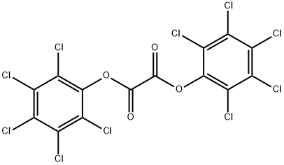bis(pentachlorophenyl)oxalate Structure