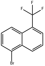 1-BROMO-5-(TRIFLUOROMETHYL)NAPHTHALENE Structure
