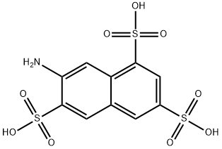 2-Amino-3,6,8-naphthalenetrisulfonic acid Structure