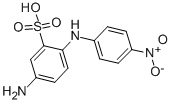 4-Nitro4-aminodiphenylamine4-sulfonicacid Structure