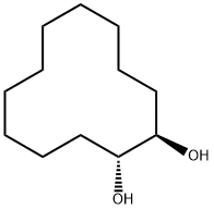 (R,R)-(-)-1,2-CYCLODODECANEDIOL Structure