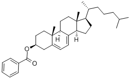 7-DEHYDROCHOLESTERYL BENZOATE Structure