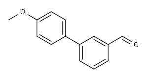 3-(4-METHOXYPHENYL)BENZALDEHYDE Structure