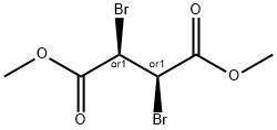 DIMETHYL 2,3-DIBROMO-1,4-BUTANEDIOATE Structure