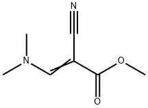 METHYL 2-CYANO-3-(DIMETHYLAMINO)ACRYLATE Structure