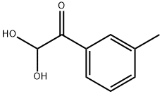 3-METHOXYPHENYLGLYOXAL HYDRATE Structure