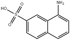 1-Naphthylamine-7-sulfonic acid Structure