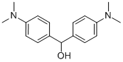 4,4'-Bis(dimethylamino)benzhydrol Structure