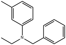 Ethylbenzyltoluidine Structure