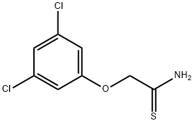 2-(3,5-DICHLOROPHENOXY)ETHANETHIOAMIDE Structure