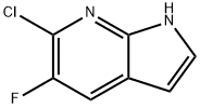 6-Chloro-5-fluoro-7-azaindole Structure