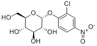 2-CHLORO-4-NITROPHENYL-ALPHA-D-GLUCOPYRANOSIDE Structure