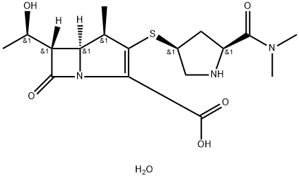 Meropenem Trihydrate Structure