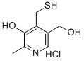 2-Methyl-3-hydroxy-4-(mercaptomethyl)-5-hydroxymethylpyridine hydrochl oride Structure