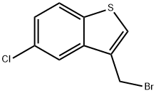3-(Bromomethyl)-5-chlorobenzo[b]thiophene Structure