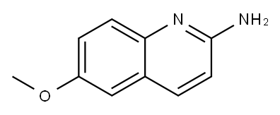 6-METHOXYQUINOLIN-2-AMINE Structure