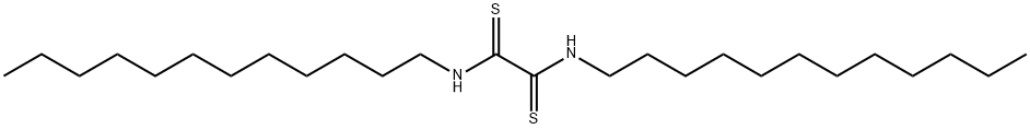 N,N'-DIDODECYL DITHIOOXAMIDE Structure