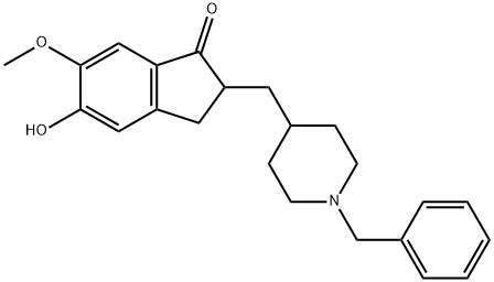 5-O-Desmethyl Donepezil Structure
