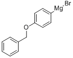 4-BENZYLOXYPHENYL MAGNESIUM BROMIDE Structure