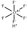 Hexafluorozirconic acid Structure