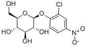 2-CHLORO-4-NITROPHENYL-BETA-D-GLUCO- PYRANOSIDE* Structure