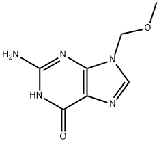 9-MethoxyMethyl Guanine Structure