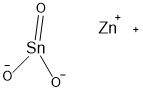 ZINC STANNATE Structure