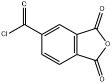 4-Chloroformylphthalic anhydride Structure