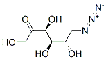 L-Sorbose, 6-azido-6-deoxy- Structure