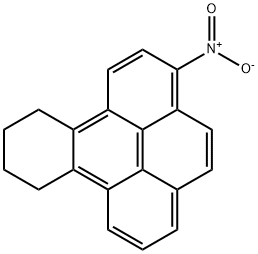 3-Nitro-9,10,11,12-tetrahydrobenzo(e)pyrene Structure