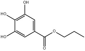 Propyl gallate Structure
