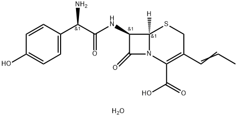 Cefprozil hydrate Structure