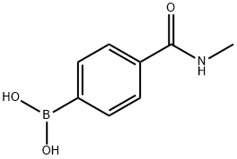 4-(N-METHYLAMINOCARBONYL)PHENYLBORONIC ACID Structure