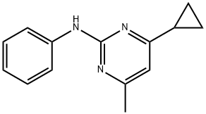 Cyprodinil Structure