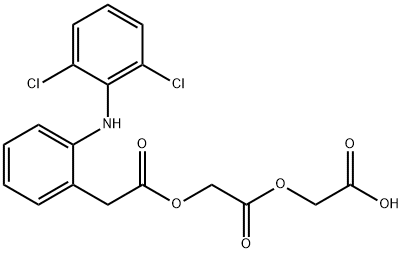 Acetic Aceclofenac Structure