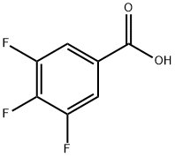 3,4,5-Trifluorobenzoic acid Structure