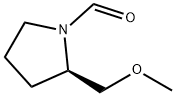 (R)-(+)-2-(METHOXYMETHYL)-1-PYRROLIDINECARBOXALDEHYDE Structure