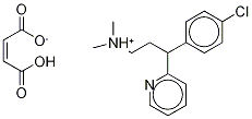 Chlorpheniramine-D6 Maleate Salt Structure
