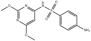 Sulfadimethoxine Structure